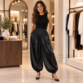Pantalón Ancho de Satén
