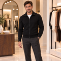 Chaqueta de Hombre con Cuello Alto